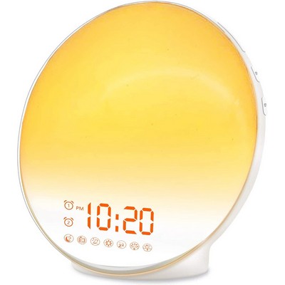 Sunrise and Sunset Bedroom Simulation Digital Alarm Clock