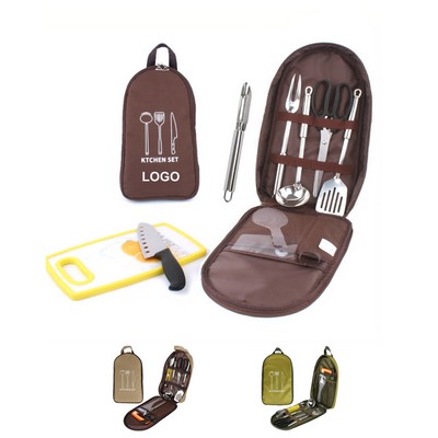 Portable Kitchen Utensil 8pcs Set (direct import)