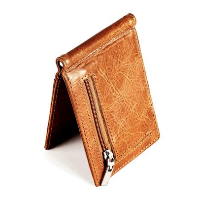 RFID Leather Slim Wallet