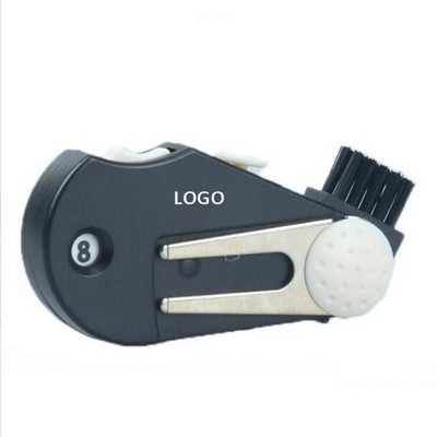 Handy Golf Score Counter with Divot Repair Tool