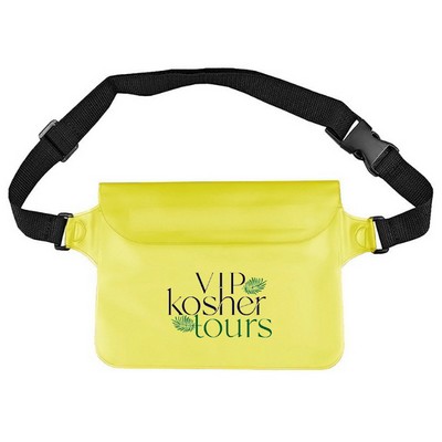 Waterproof Pouch Bag with Adjustable Waist Strap