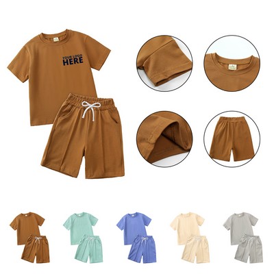 Children'S Short Sleeve Suit