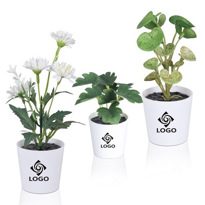 Artificial Flower Pot 3pcs