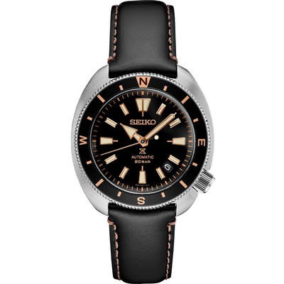 Mens Prospex SS Black Dial Land