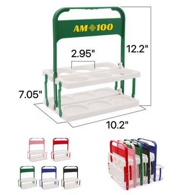 Foldable Drink Carrier With Handle