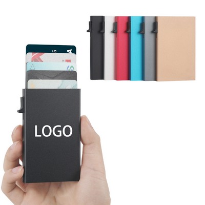 Automatic Pop-Up Metal Card Holder