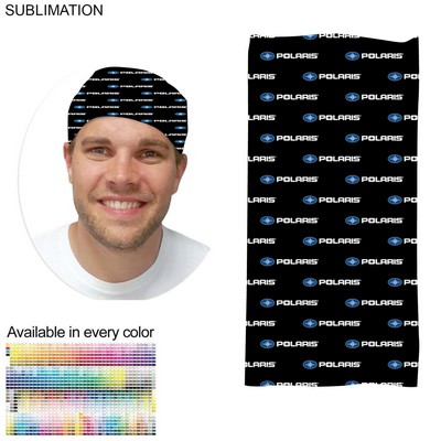 Sublimated Multifunction 2-Ply Tubular WINTER Headwear (Fandanna Bandanna)