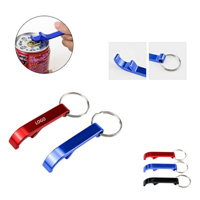 Aluminum Bottle Opener Keychain