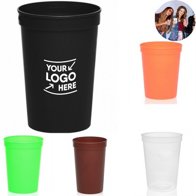 22 Oz. Reusable Plastic Stadium Cup