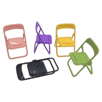 Mini Foldable Chair Phone Holder