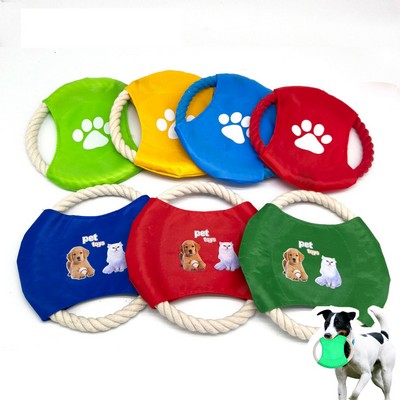 Dog Rope Toy Flying Disc