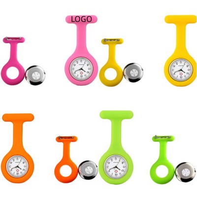 Silicone Nurse Pocket Watch