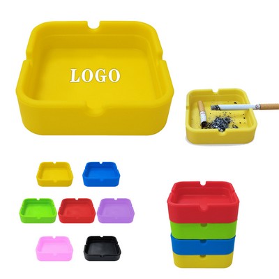 Silicone Square Ashtray