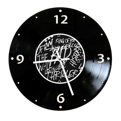 12 Inch CD Record Wall Clock