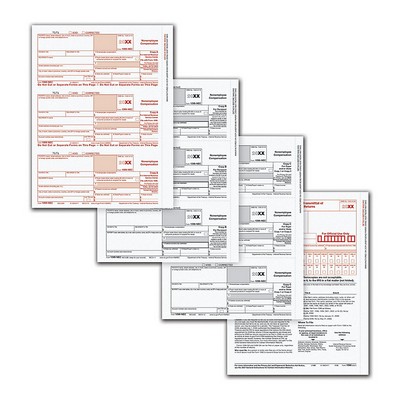 1099 NEC Laser Package Set - 3 Part (50 Employees)