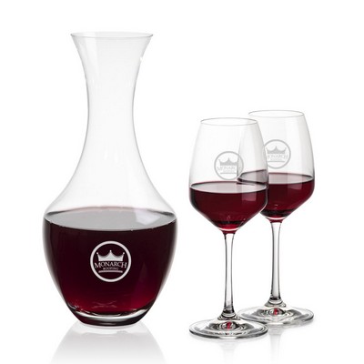 Oldham Carafe & 2 Oldham Wine