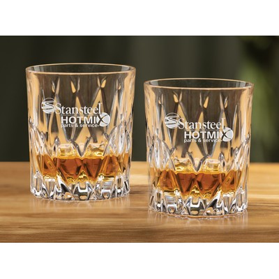 10¾ Oz. Wicker Rocks Glass (Set Of 2)