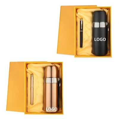 Tumbler and Pen Combo in Stylish Business Gift Set