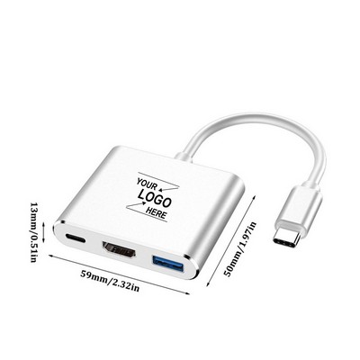 USB-C Hub with HDMI Adapter