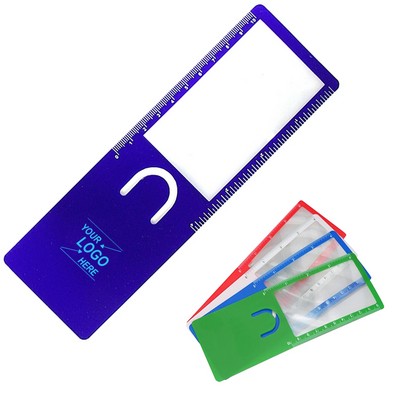 Magnifying Bookmark with Ruler