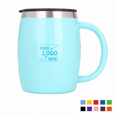 14 oz Stainless Steel Insulated Travel Mug