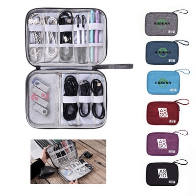 Travel Electronics Accessories Cable Organizer Bag