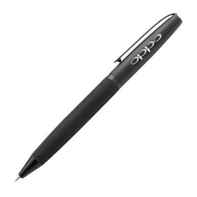 Alethea Textured Metal Pen - Black