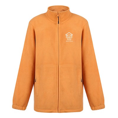 Classic Zip Front Polar Fleece Jacket