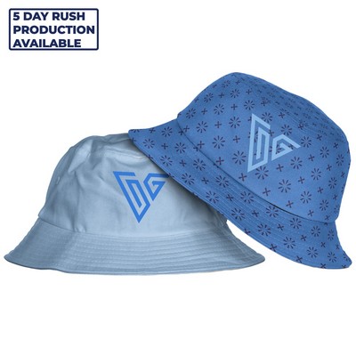 Premium Hyper Cool Fabric Sublimation Reversible Bucket Hat