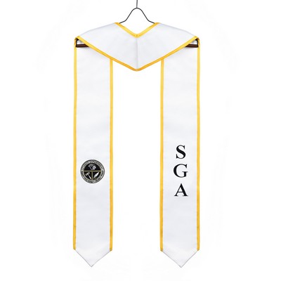 Graduation Sash with Binded Edge