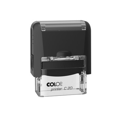 COLOP Printer C 20 Compact Self-Inking Rubber Stamp (9/16" x 1 1/2")