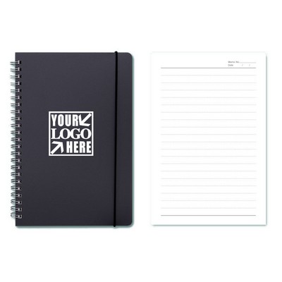 A5 PP Hardcover Spiral Notebook Journal