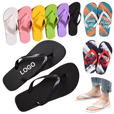 Unisex Soft Lightweight Beach Flip Flops