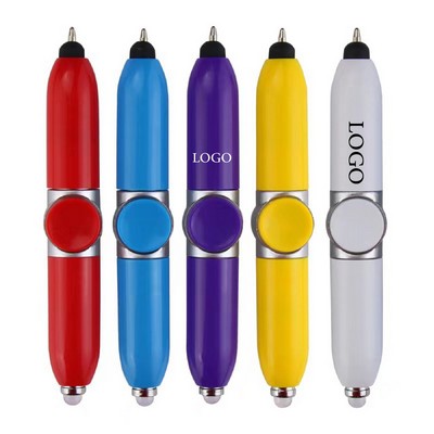 LED Fidget Spinner Stylus Pen