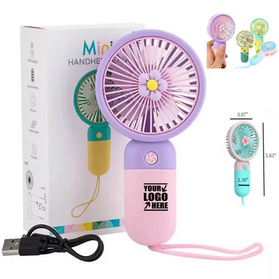 Rechargeable Mini Handheld Fan