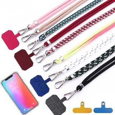 Mobile phone lanyard