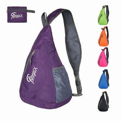 Foldable Sports Leisure Sling Bag