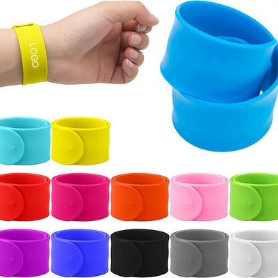 Silicone Slap Bracelet Wristband