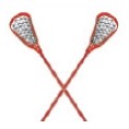 Lacrosse Stock Temporary Tattoo