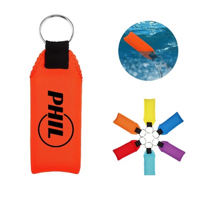 Printed Floating Neoprene Keychain Strap