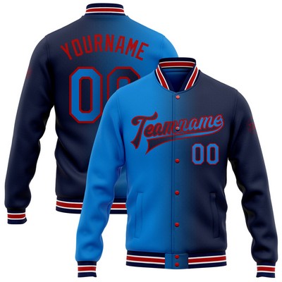 Custom Sublimated Men's Varsity / Letterman Jacket