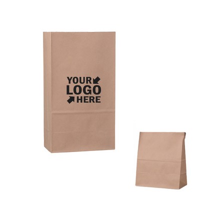 Oil-Proof Natural Kraft Paper Bag Eco Paper Sack