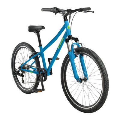 Retrospec Dart 24" Youth Brash Blue Hybrid Bike - Ages 8-11 Years