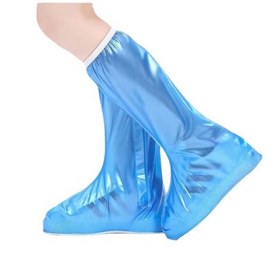 Waterproof High Rain Boot Shoe Covers Reusable Foldable