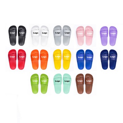 Unisex PVC Pillow Slippers Open Toe Slides Sandals