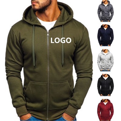 Men's Full-Zip Padded Hoodie