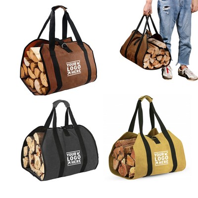 Firewood Storage Tote Bag