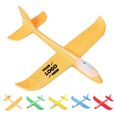 Large LED Throwing Airplane