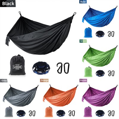 Single or Double Portable Outdoor Camping Hammock