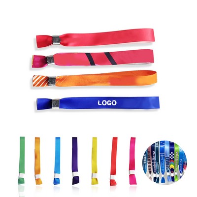 Disposable Wristband Polyester Bracelet